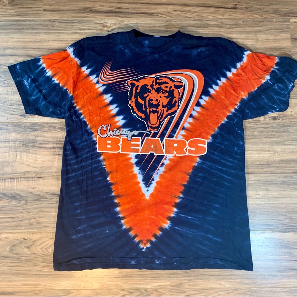Vintage Chicago Bears Tie Dye Tee
